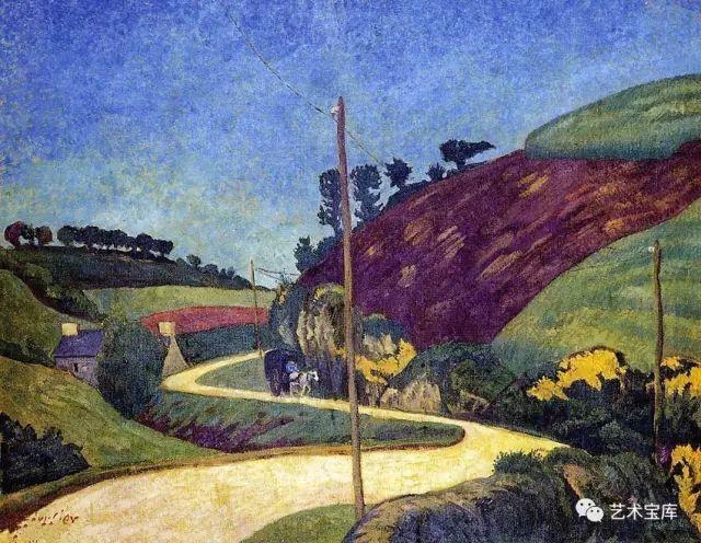 欧洲浪漫主义美术欣赏，法国象征主义美术-纳比派的保罗