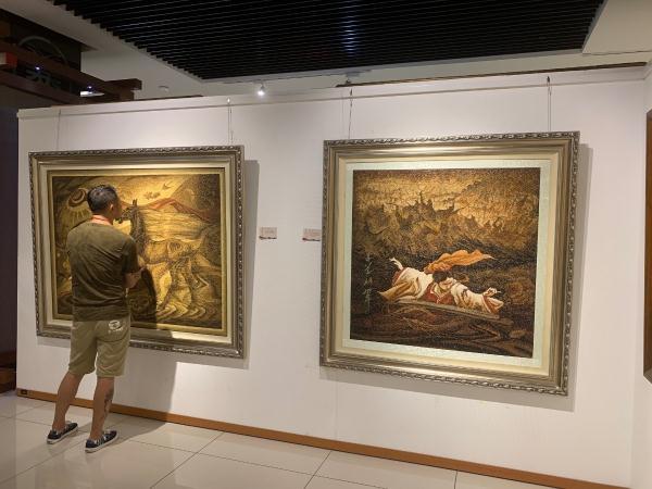 粮食绘画作品，1958年辽宁画报社老版连环画《粮食》绘画