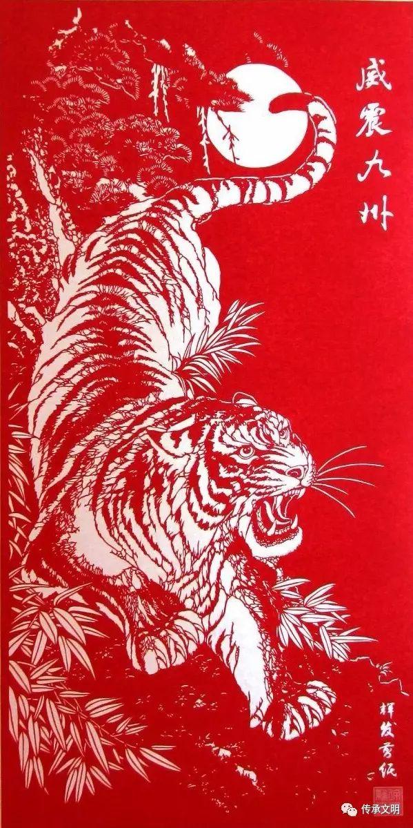 100幅惊艳的剪纸，剪纸100双巧手就有100种摄人心魄的美
