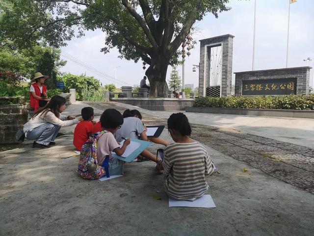家族祠堂设计图，艺术祠堂手绘设计