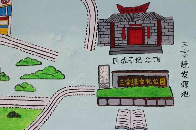 家族祠堂设计图，艺术祠堂手绘设计