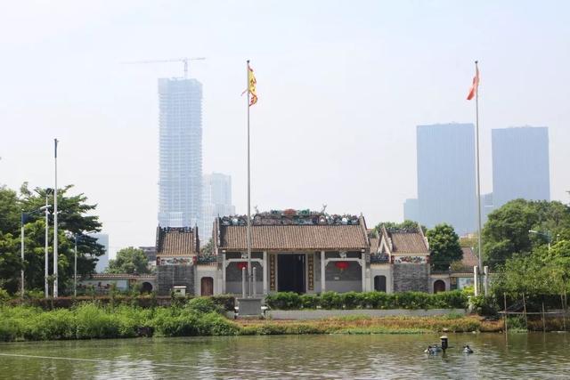 家族祠堂设计图，艺术祠堂手绘设计