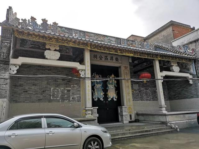家族祠堂设计图，艺术祠堂手绘设计