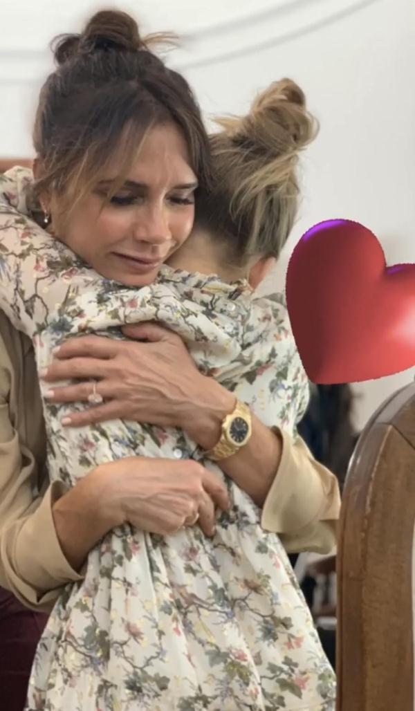 贝克汉姆小七和哥哥们合照，贝克汉姆全家亮相时装周