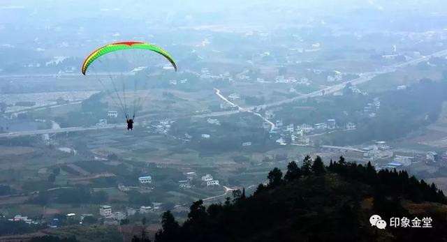 金堂山顶看城市夜景网红打卡地，成都金堂全力打造“成都近郊休闲旅游胜地”