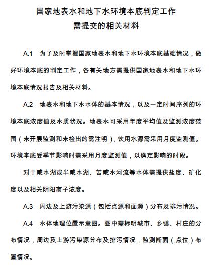 地下水环境质量标准，地表水环境质量的五类标准（带您盘点2021年发布的国家生态环境标准）