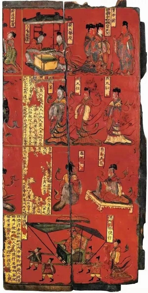 唐代墓室壁画作品，已成为国潮中顶流IP。唐代壁画临摹绘画作品收藏热