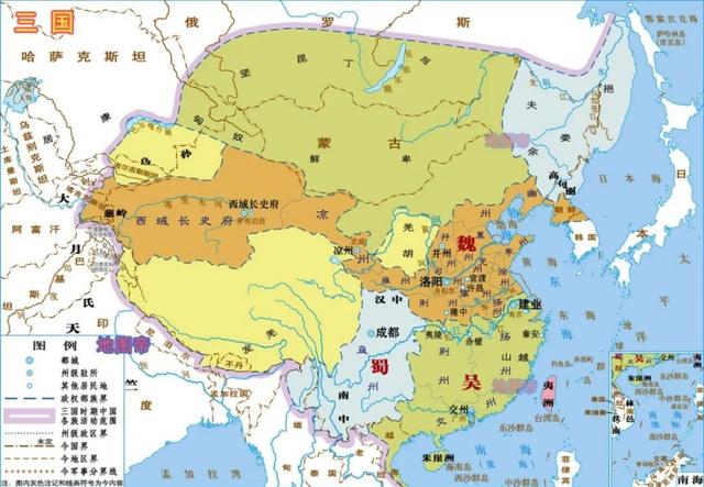 三国地图变迁图，一口气看完15幅地图