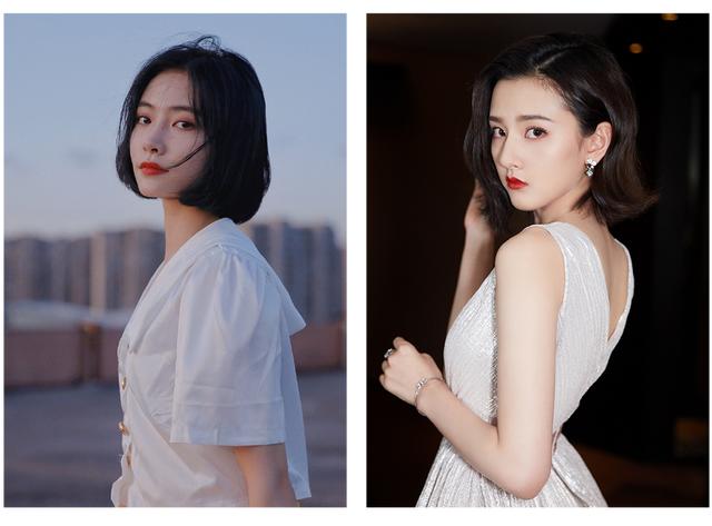 各类漫画发型，挂耳染漫画刘海