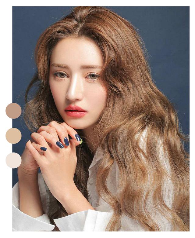 各类漫画发型，挂耳染漫画刘海