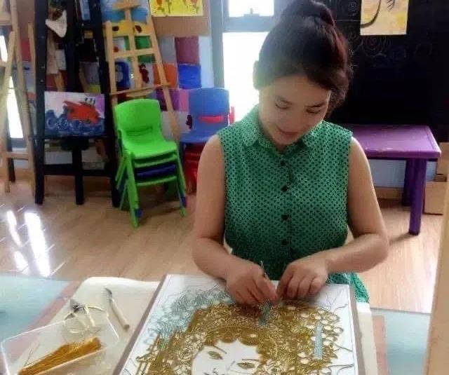 掐丝珐琅画稿，掐丝珐琅画你试过吗