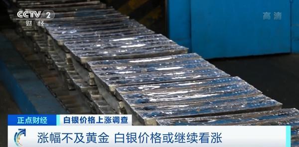 期货白银24小时价格走势图，白银价格接连上涨