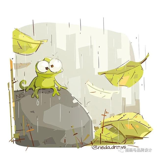 富有创意的儿童插画，插画超级软萌可爱的儿童插画