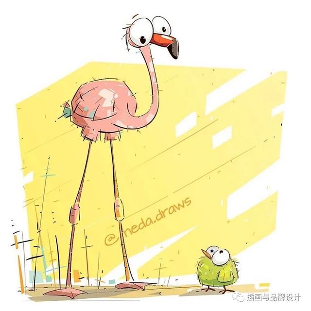 富有创意的儿童插画，插画超级软萌可爱的儿童插画