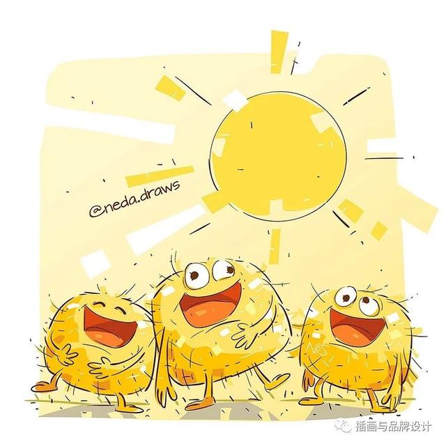 富有创意的儿童插画，插画超级软萌可爱的儿童插画