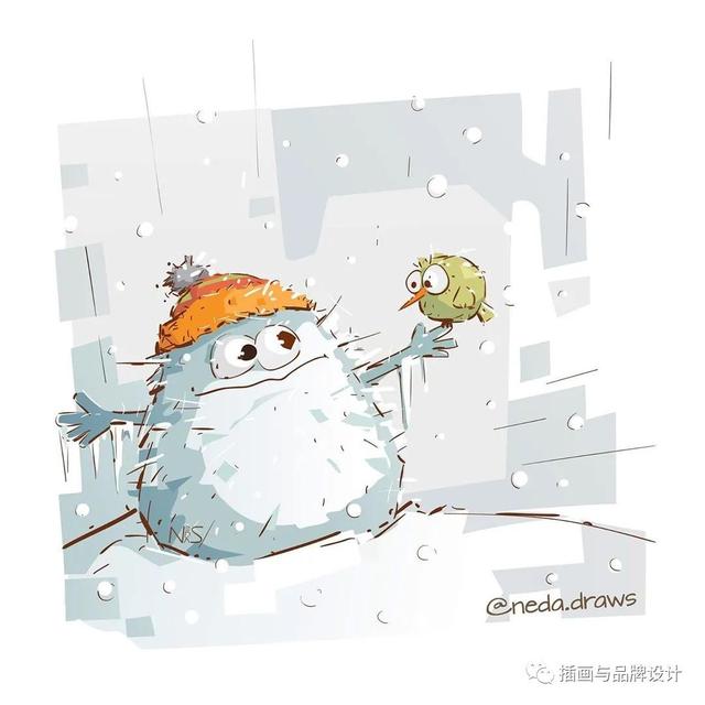 富有创意的儿童插画，插画超级软萌可爱的儿童插画