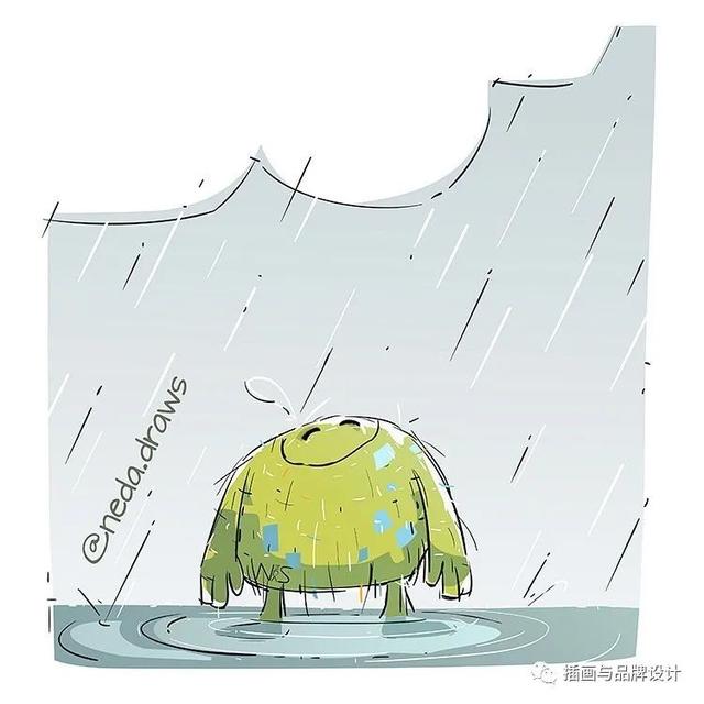 富有创意的儿童插画，插画超级软萌可爱的儿童插画