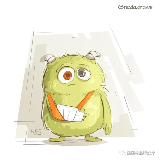 富有创意的儿童插画，插画超级软萌可爱的儿童插画