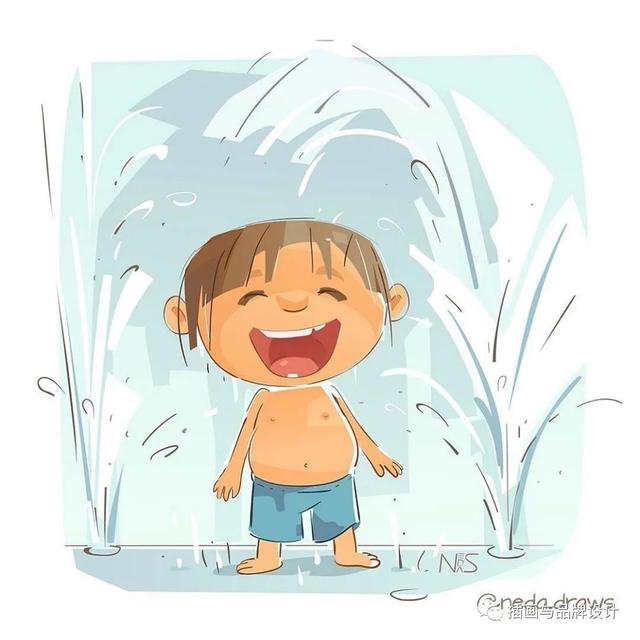 富有创意的儿童插画，插画超级软萌可爱的儿童插画