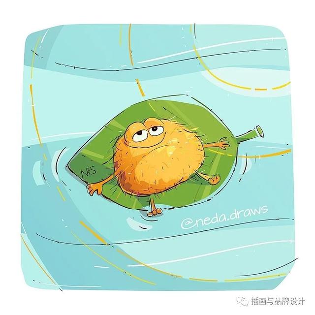 富有创意的儿童插画，插画超级软萌可爱的儿童插画