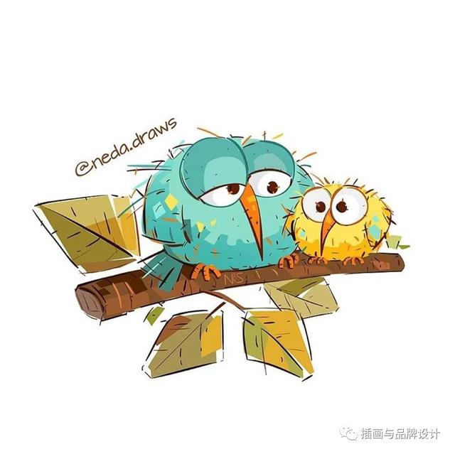 富有创意的儿童插画，插画超级软萌可爱的儿童插画