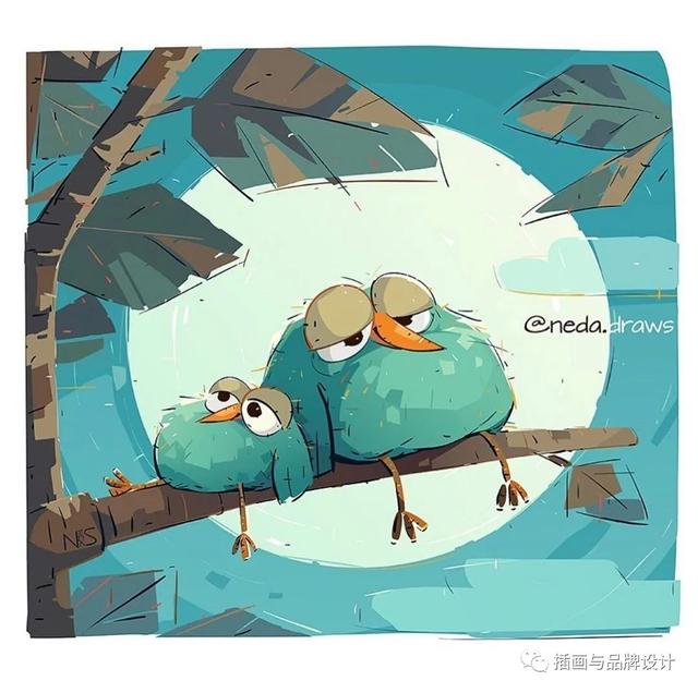 富有创意的儿童插画，插画超级软萌可爱的儿童插画