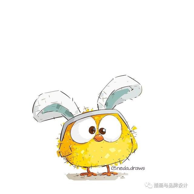 富有创意的儿童插画，插画超级软萌可爱的儿童插画