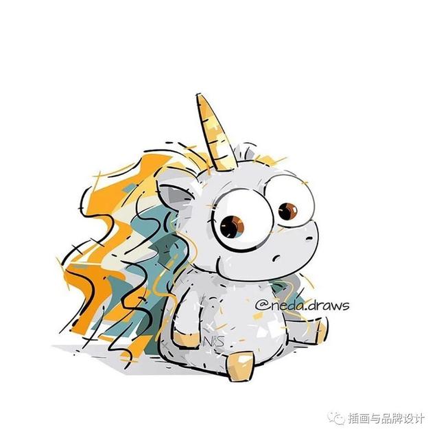 富有创意的儿童插画，插画超级软萌可爱的儿童插画