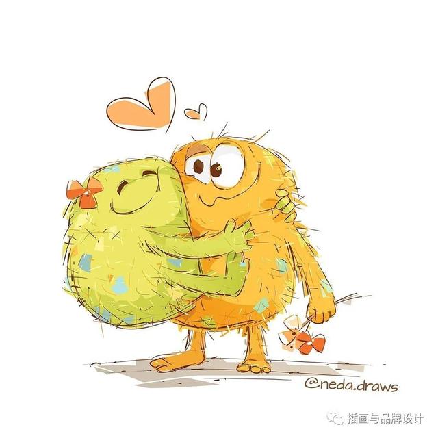 富有创意的儿童插画，插画超级软萌可爱的儿童插画