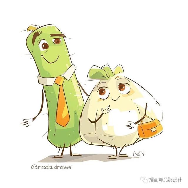 富有创意的儿童插画，插画超级软萌可爱的儿童插画