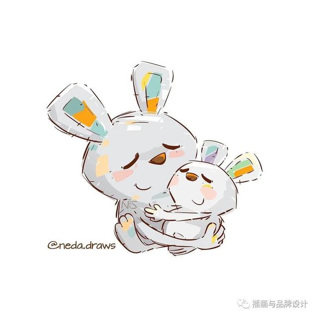 富有创意的儿童插画，插画超级软萌可爱的儿童插画