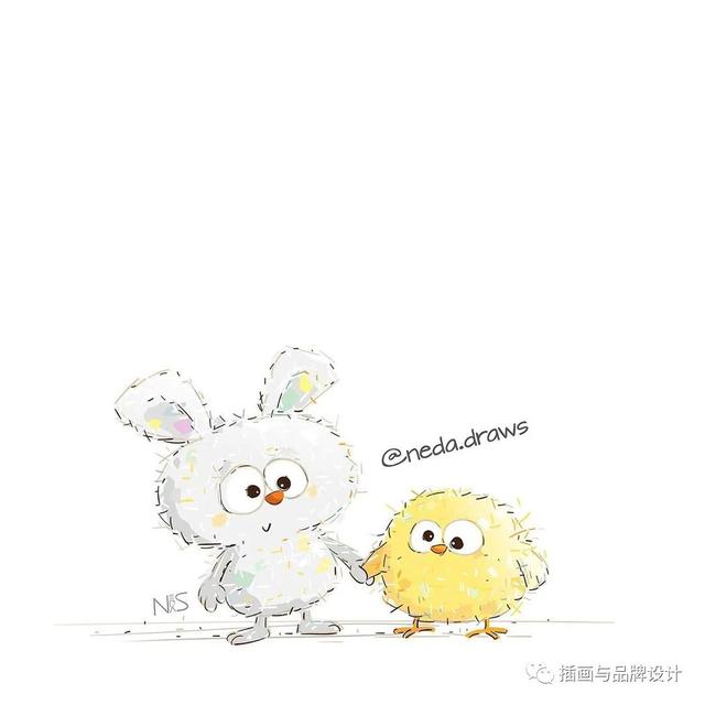 富有创意的儿童插画，插画超级软萌可爱的儿童插画