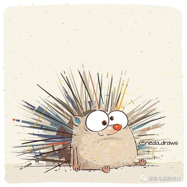 富有创意的儿童插画，插画超级软萌可爱的儿童插画