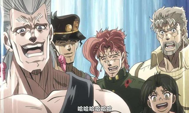 老版jojo迪奥登场，设定上就是邪恶的化身