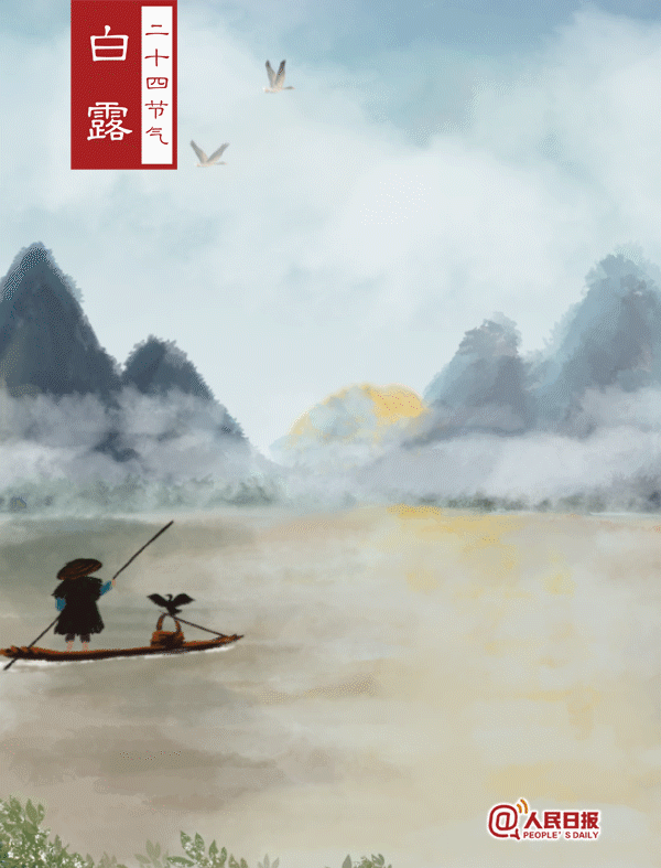 今日白露的问候，白露节气早安问候祝福语短信