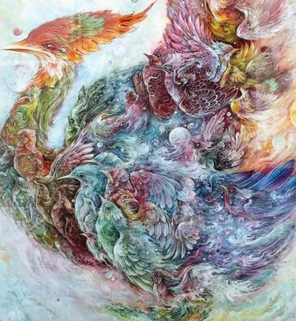 印度细密画作品欣赏，古印度细密画及手稿