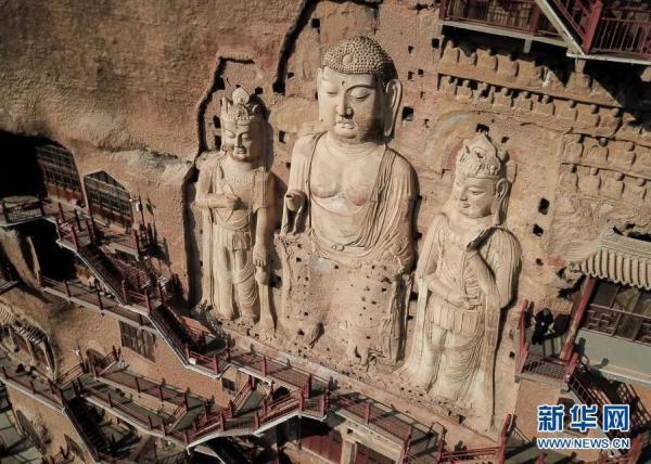 天水麦积山石窟，新华社千年麦积石窟（<甘肃5A级景区>）