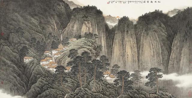 宋玉麟先生笔法，翛然物表与古为徒