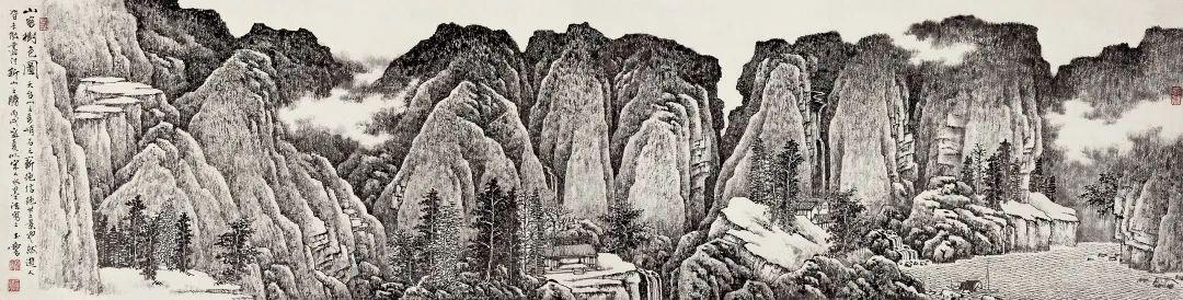 宋玉麟先生笔法，翛然物表与古为徒