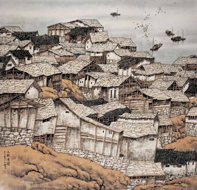 宋玉麟先生笔法，翛然物表与古为徒