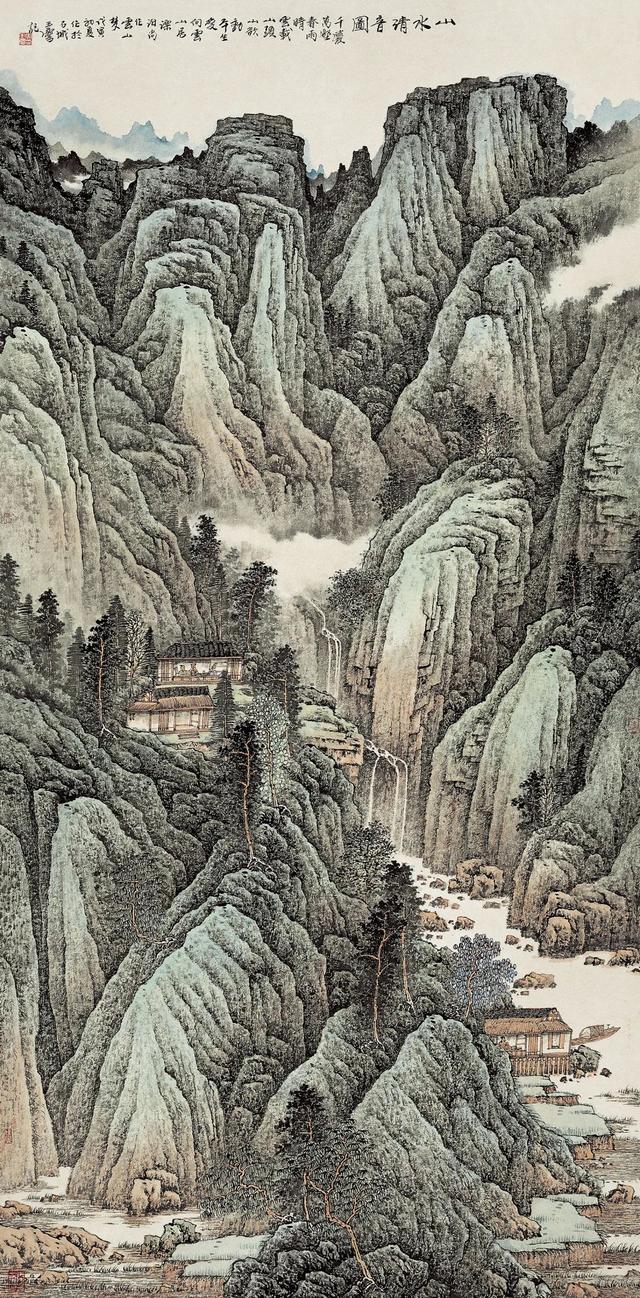 宋玉麟先生笔法，翛然物表与古为徒