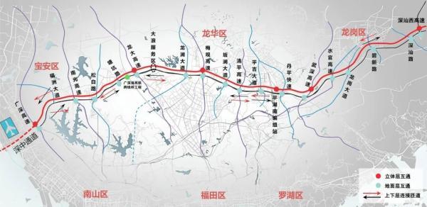 深圳市机荷高速公路扩建最新消息，新年开工首日深汕铁路