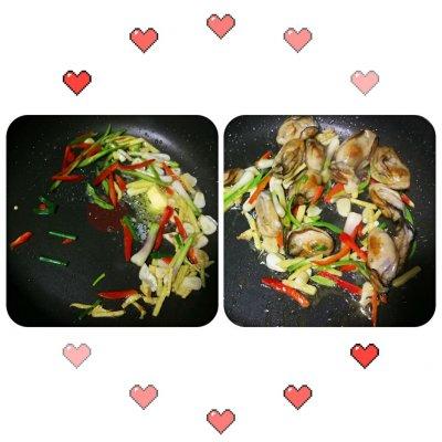 姜葱炒生蚝你这么做，葱爆炒生蚝（爱吃生蚝的别错过）