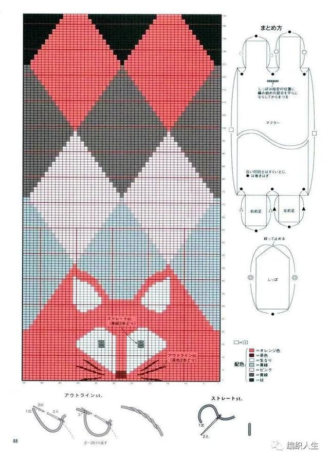 简单美观又实用的围巾，各种有趣又可爱的围巾