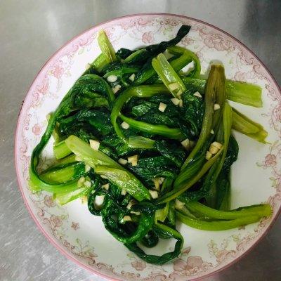 蒜蓉油麦菜的家常做法，蒜蓉油麦菜的正确做法（蒜蓉油麦菜这样做）