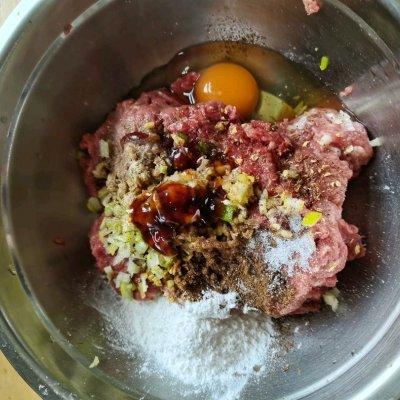 怎样炸羊肉丸子好吃又嫩，美食有花样#干炸羊肉丸子