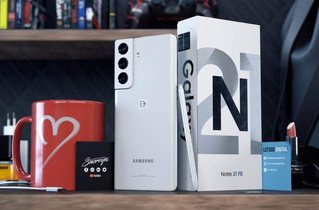 三星galaxy笔记本官方渲染图曝光，三星GalaxyNote21