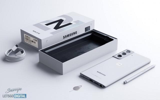 三星galaxy笔记本官方渲染图曝光，三星GalaxyNote21