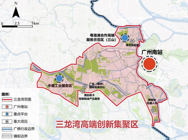 佛山地铁3号线线路图，三龙湾成佛山轨道最密集区域（佛山3号线最新规划图）
