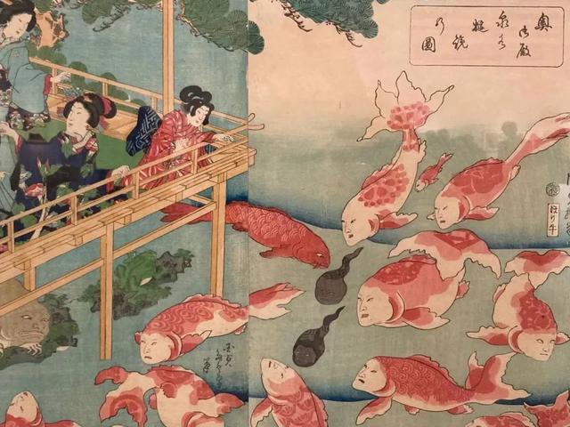 日本最奇幻的浮世绘，日本人的魔幻浮世绘
